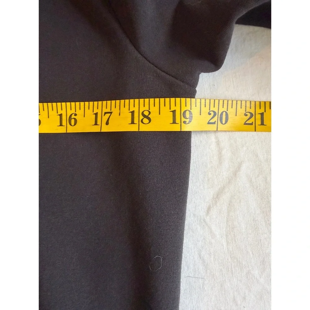 Armani Exchange Mens Black Full Zip Logo Tape Hoodie Sweatshirt Medium Fall 2014